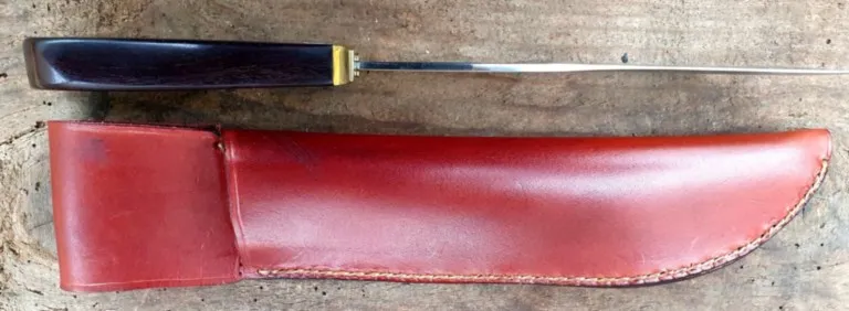 couteau fixe martelloni lame acier