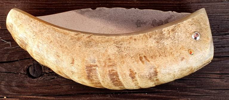 Couteau corse acier corne de bélier