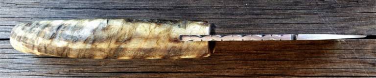 Couteau corse Martelloni pliant curnicciolu