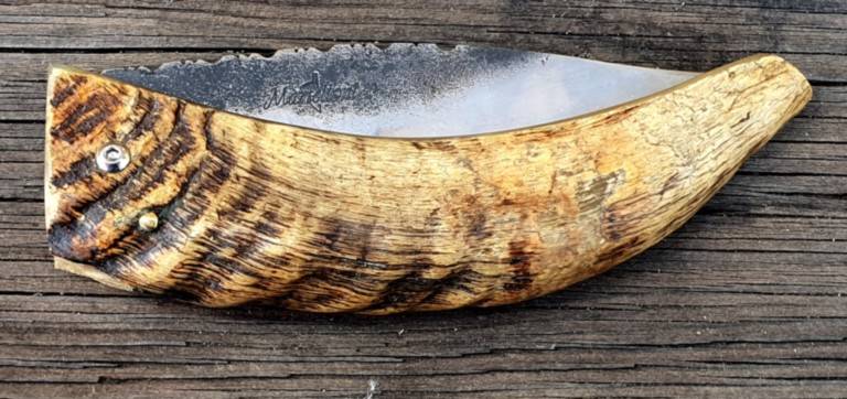 Couteau corse Martelloni Pliant Acier type curnicciolu Couteau corse Martelloni Pliant Acier type curnicciolu