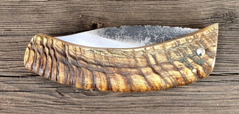 Couteau corse acier corne de bélier