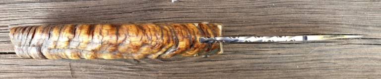 Couteau corse acier corne de bélier