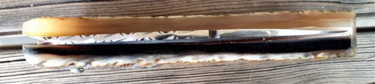 Couteau corse acier corne de bélier