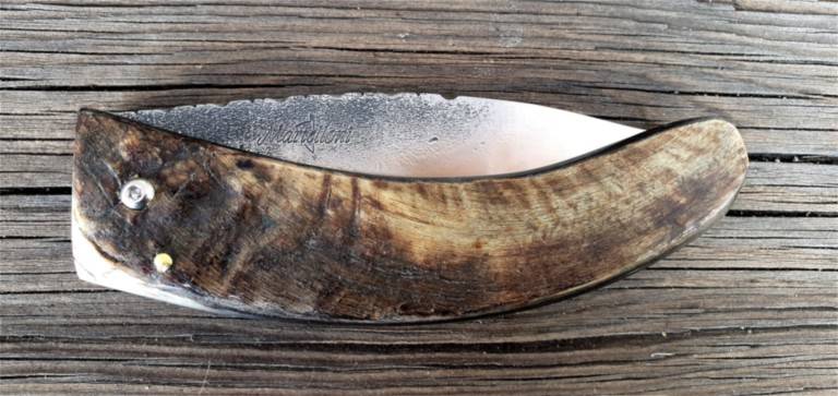 Couteau corse martelloni lame acier