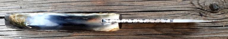 Couteau corse martelloni lame acier