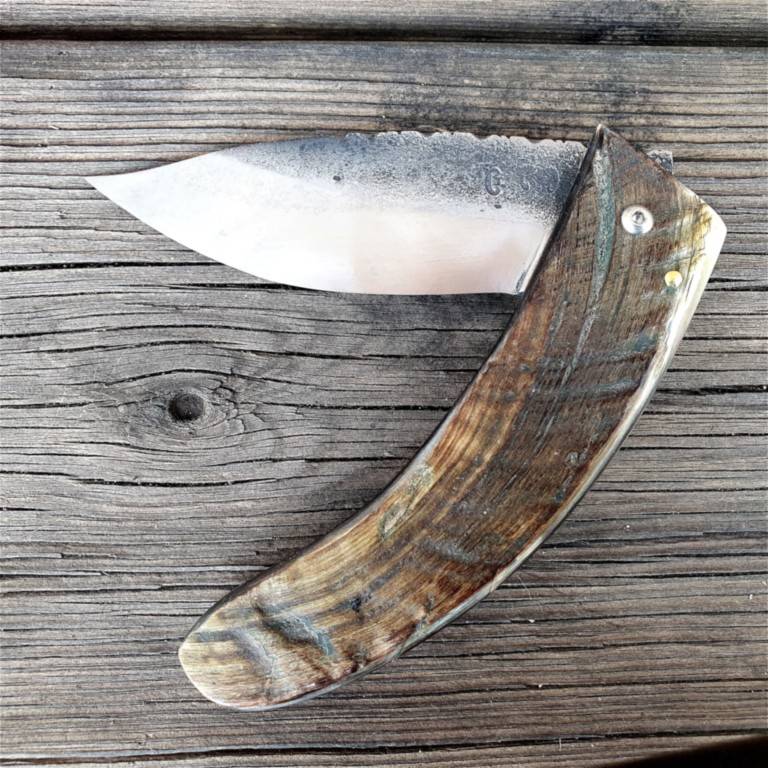 Couteau corse martelloni lame acier