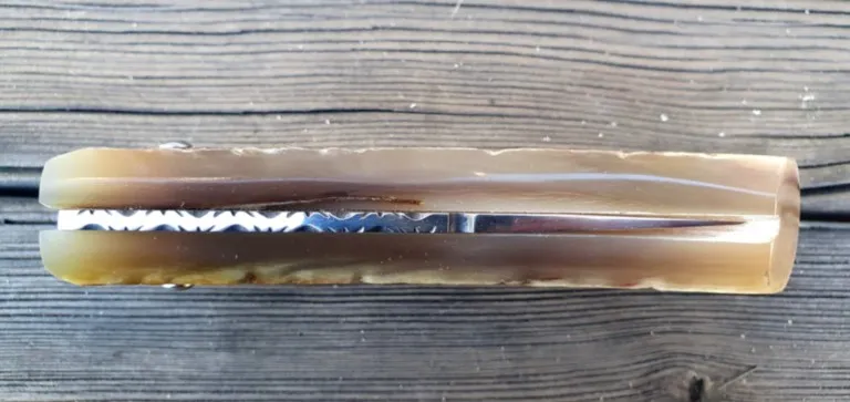 Couteau corse Martelloni Pliant Acier type curnicciolu