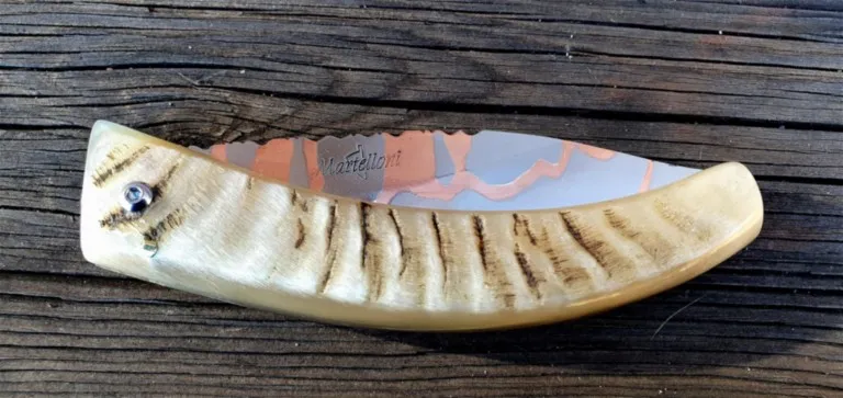 Couteau Corse Curnicciolu Lame acier et cuivre