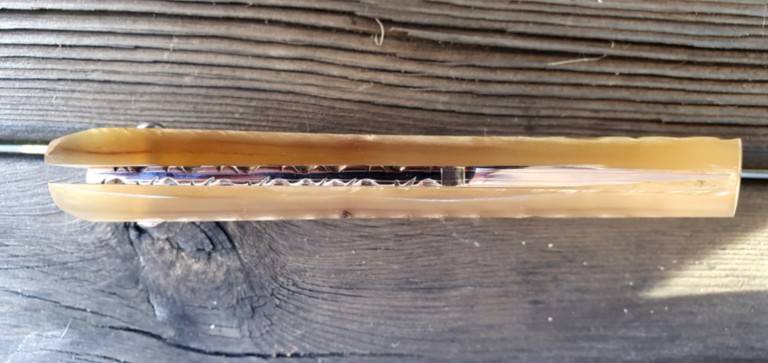 Couteau Corse Curnicciolu Lame acier et cuivre Couteau Corse Curnicciolu Lame acier et cuivre