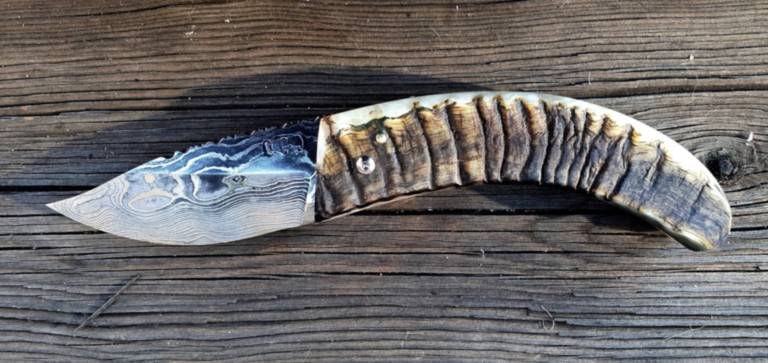 Couteau corse Martelloni Lame Damas