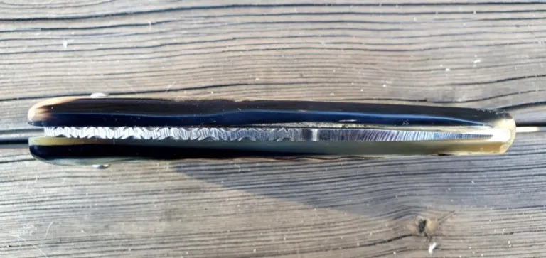 Couteau corse Martelloni lame damas mosaïque